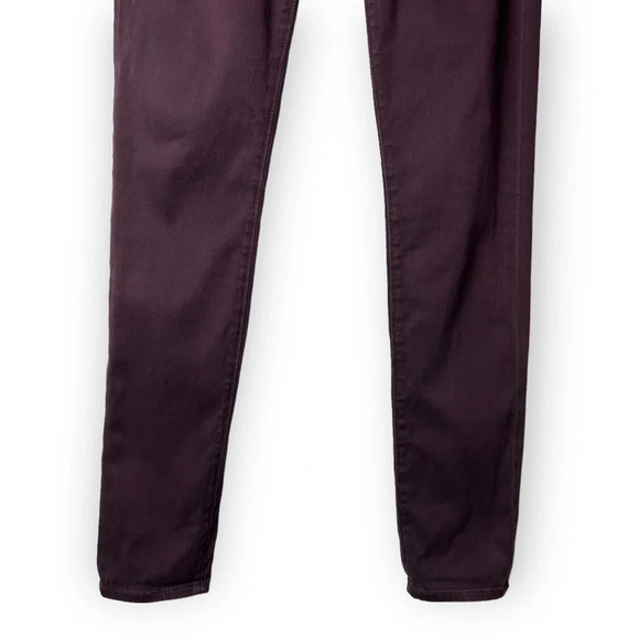 Ag  Adriano Goldschmied The Legging Super Skinny in Purple Sateen - Picture 5 of 8